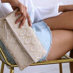 Studded Clutch